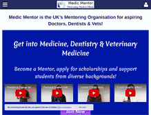 Tablet Screenshot of medicmentor.co.uk